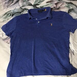 Polo by Ralph Lauren Men's Blue Polo Shirt
